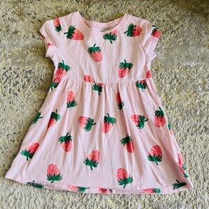 3T strawberry dress